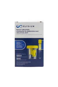 Elysium vizeletgyűjtő pohár cső vákumos steril (1x) termék kép