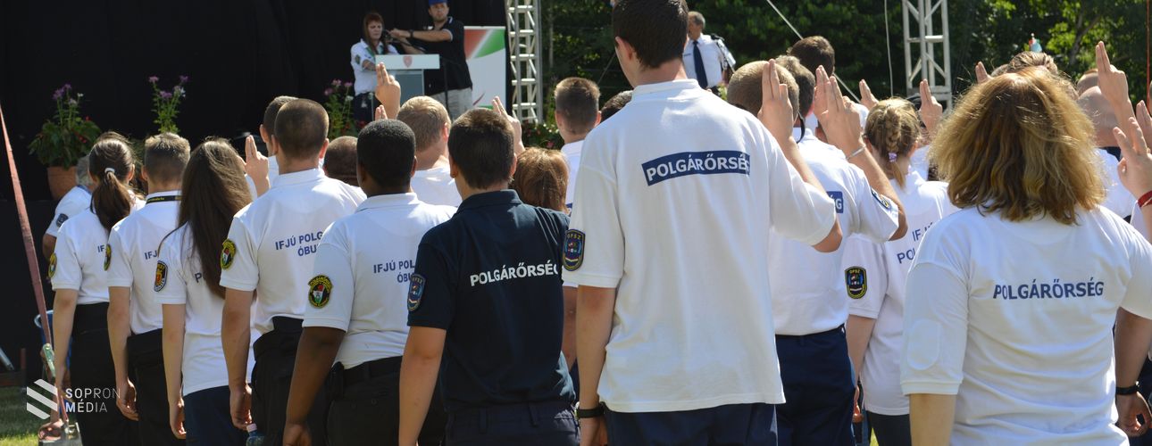Sopronban rendezték a XXII. Országos Polgárőr Napot
