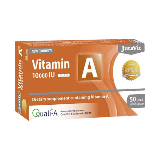 JutaVit A-vitamin 10000NE lágy kapszula (50x)