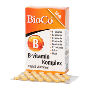 BioCo B-vitamin komplex tabletta (90x) termék kép
