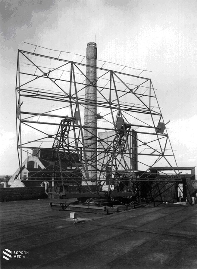 Az 1946-os Hold-radar kísérlet antennája 