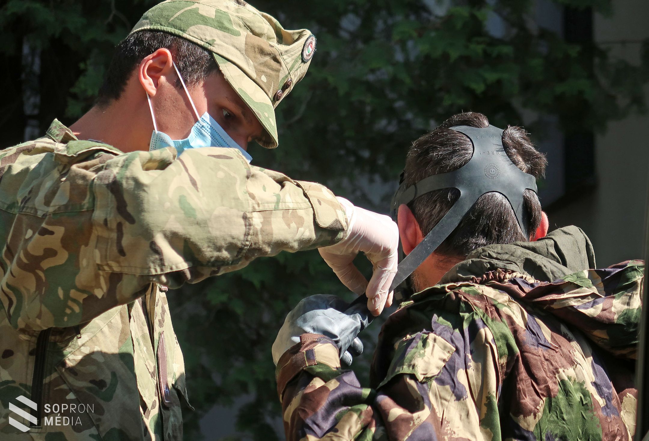 Megkezdték a Soproni Szociális Intézmény fertőtlenítését - GALÉRIÁVAL!