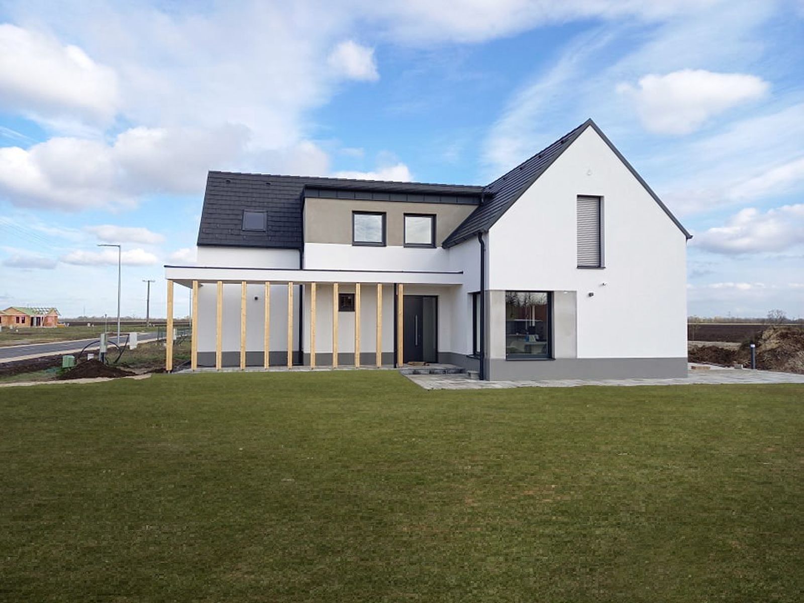 Internorm Ház a szigetközi felhők alatt- Mosonszolnok