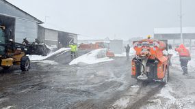 A városüzemeltetés folyamatosan az utak rendezésén dolgozik