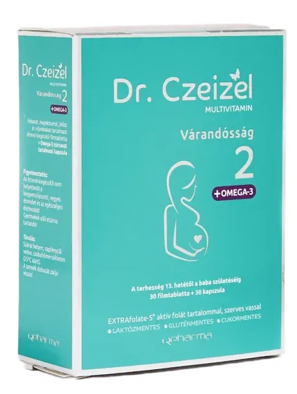 Dr.Czeizel Várandósság 2 Multivit. filmtabl. kapsz (30+30x)