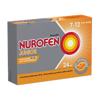 Nurofen Junior narancsízű 100 mg lágy rágókapszula (12x)