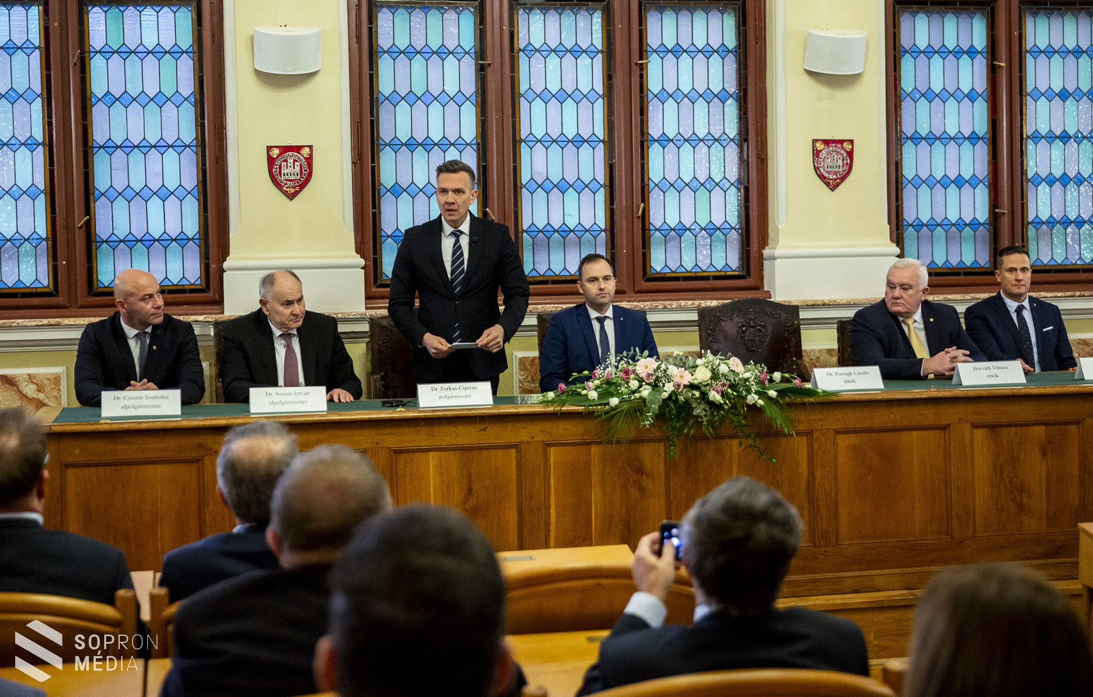 A város gazdasági életének ünnepe a virilisták köszöntése