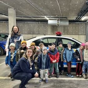 Soproni óvodások látogattak el a Soproni Rendőrkapitányságra