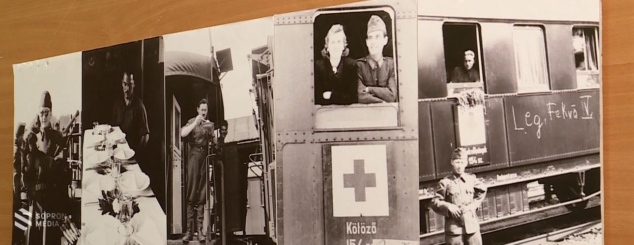 A Sopronban is állomásozó kórházvonat nyomában