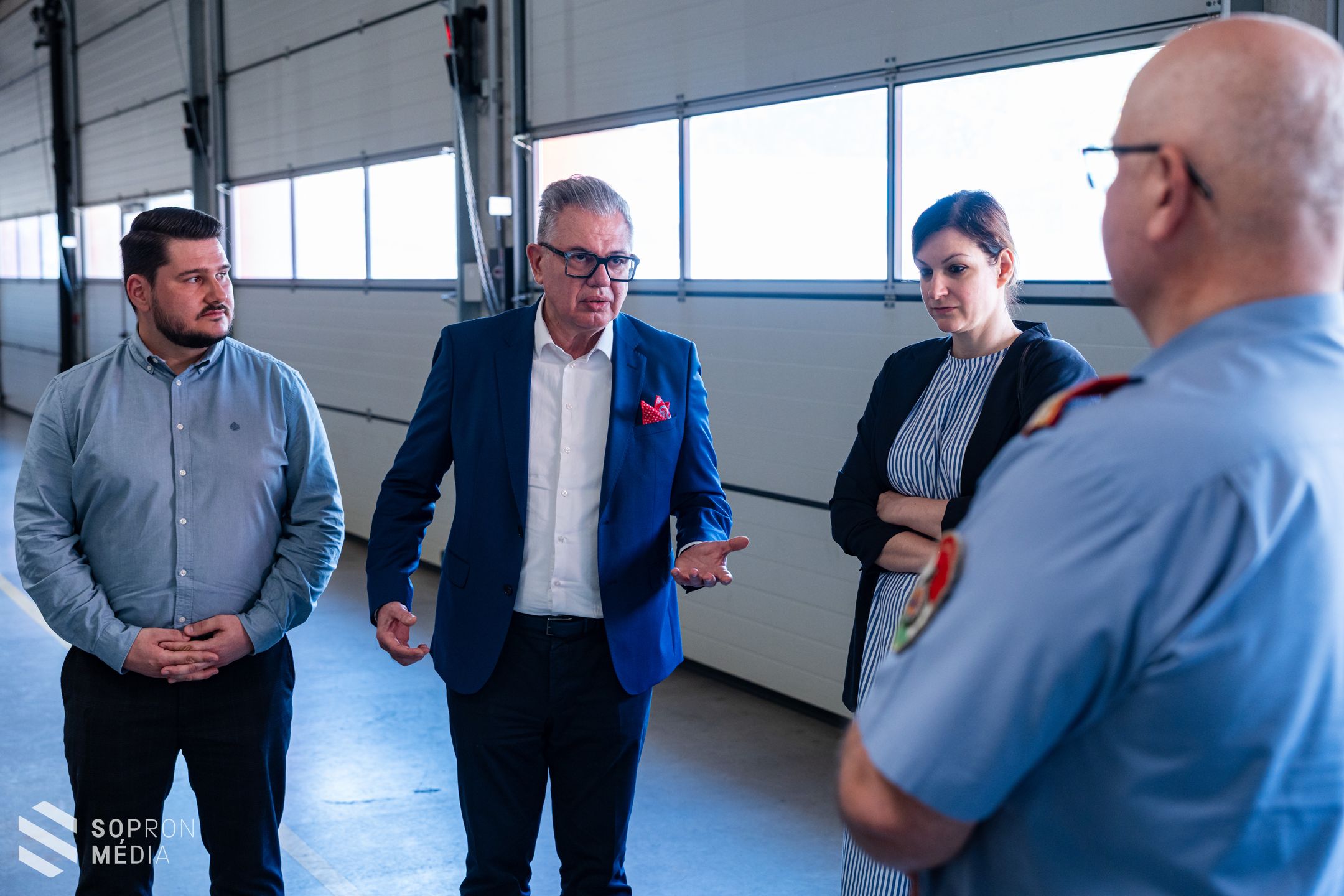 Új védőfelszerelésekkel gazdagodott a Soproni Katasztrófavédelmi Kirendeltség