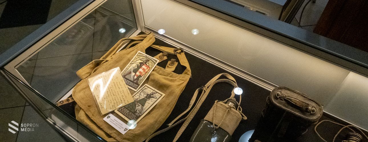 A Rongyos Gárda harcaitól a soproni népszavazásig címmel nyílt kiállítás
