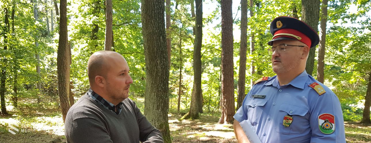 Együtt dolgoznak Sopronban a szakemberek az erdőtüzek ellen