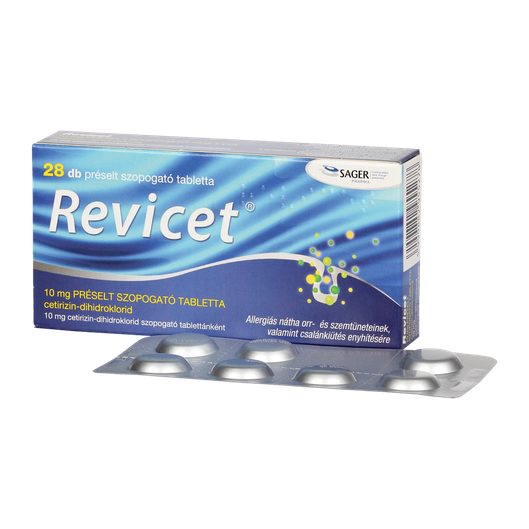 Revicet 10 mg préselt szopogató tabletta (28x)
