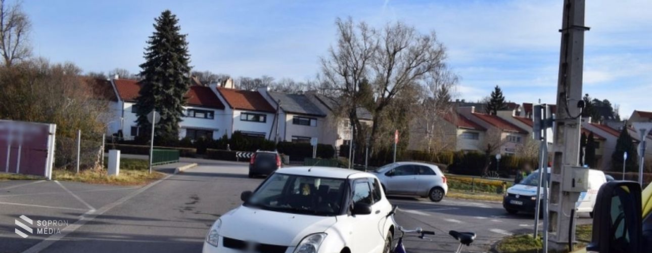 Elütötte a biciklist Sopronban