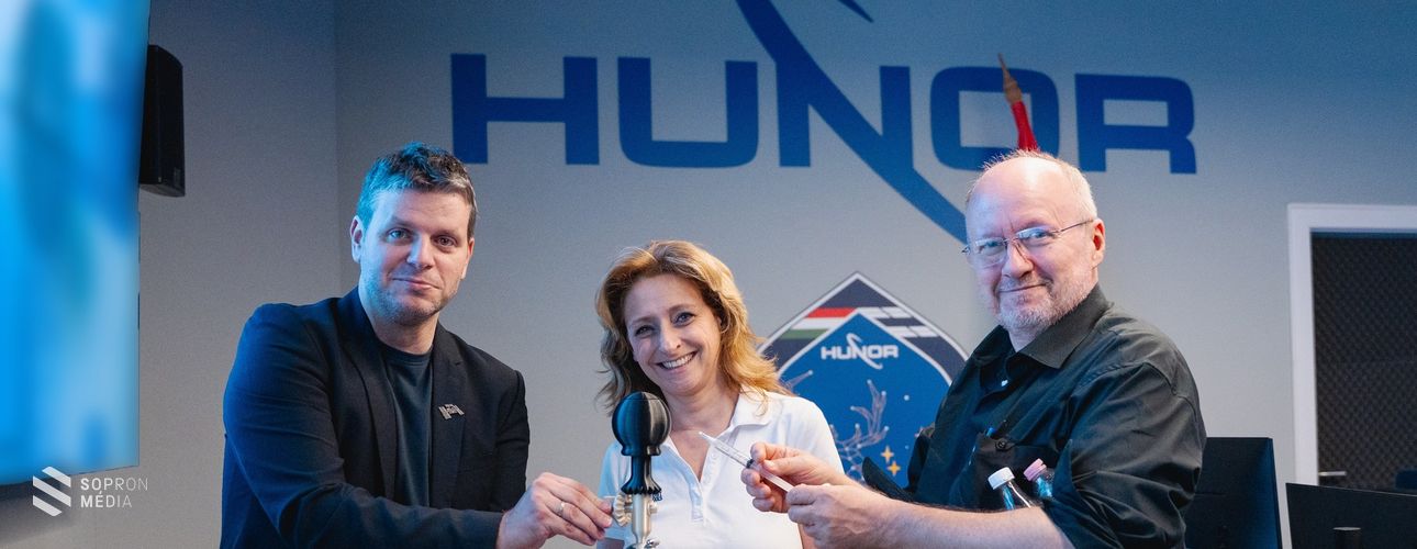 Sikeres kísérletet hajtott végre Kapu Tibor az űrben