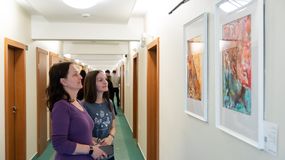 Új alkotásokkal bővült Kóczán Kriszta kiállítása