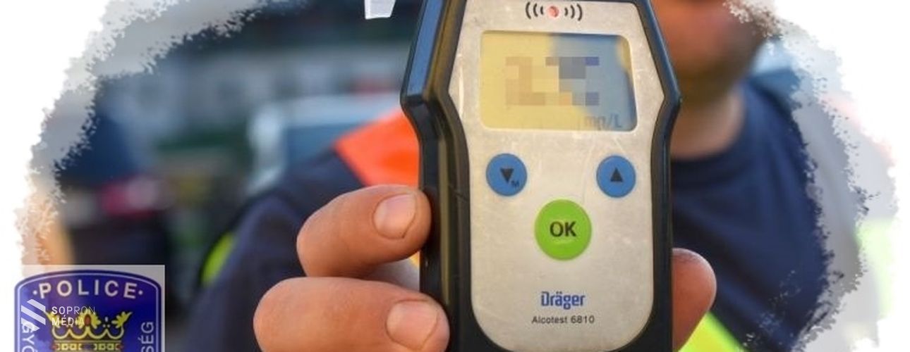 Ittasan vezette segédmotoros kerékpárját a 44 éves férfi