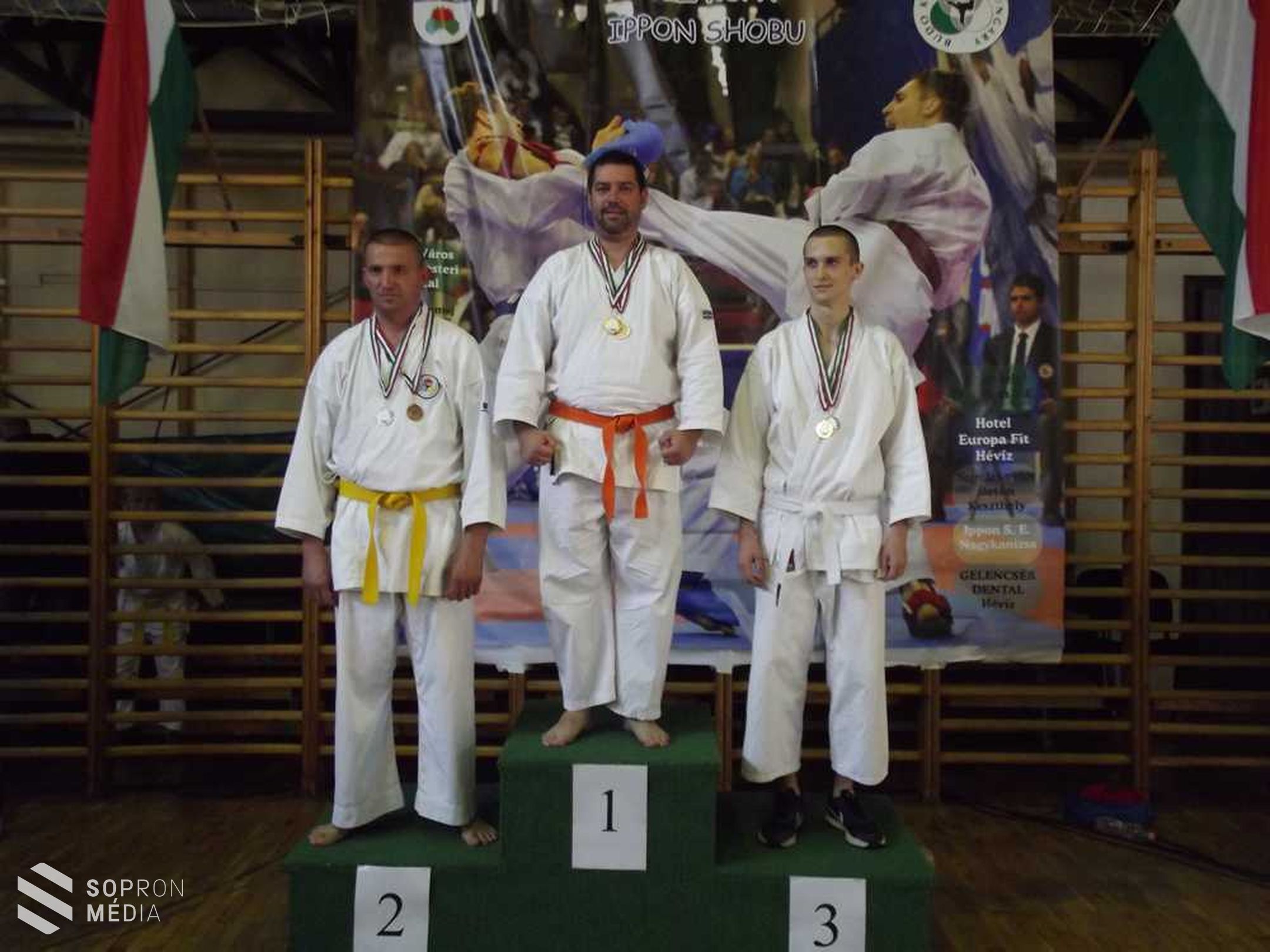 Soproni shotokan sikerek Hévízen 