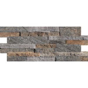 Novabell Brick Up Quarzite Ocean Mix 16x40 (BKP014)   12.590 Ft/m2