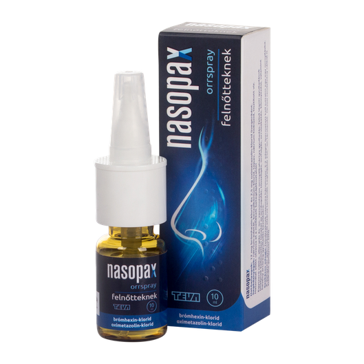 Nasopax DUO orrspray felnőtteknek (1x10ml)