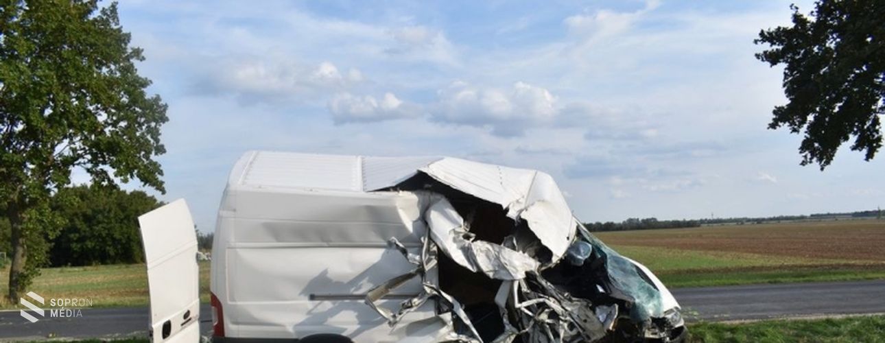 Fának csapódott az embercsempész kocsija