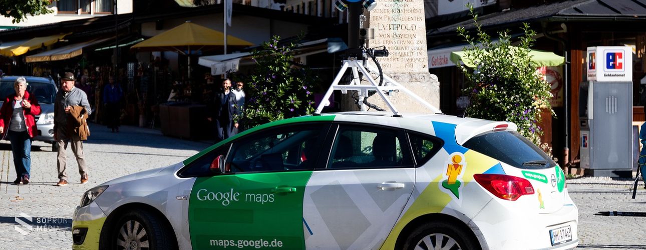 Ismét ellátogat Sopronba a Google autója