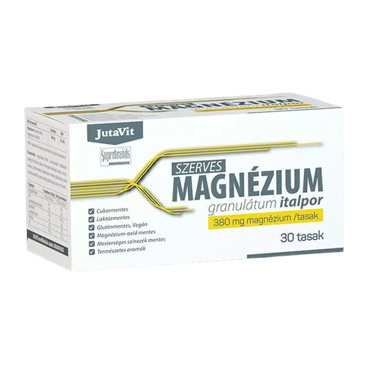 JutaVit Szerves Magnézium granulátum Citrom (30x)