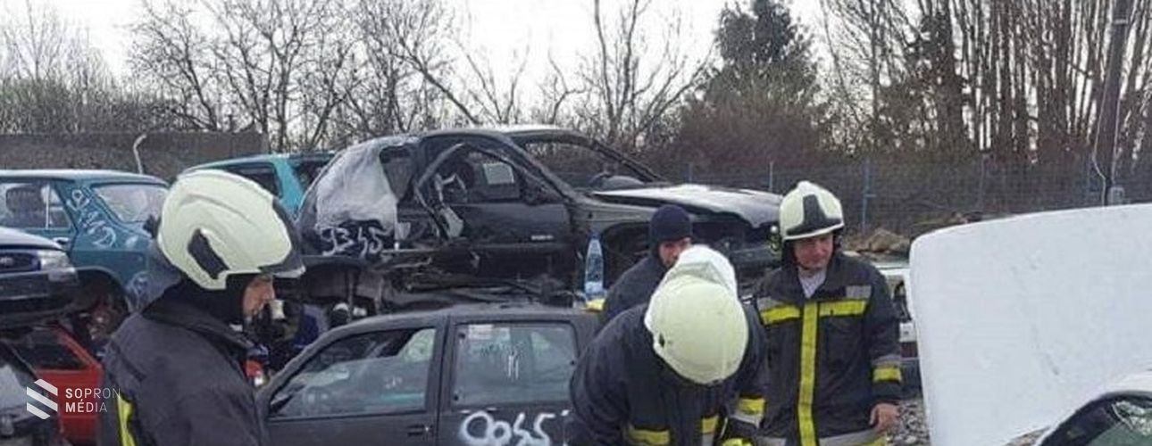 Nagycenken gyakorlatoztak, majd Nagylózson tüzet oltottak