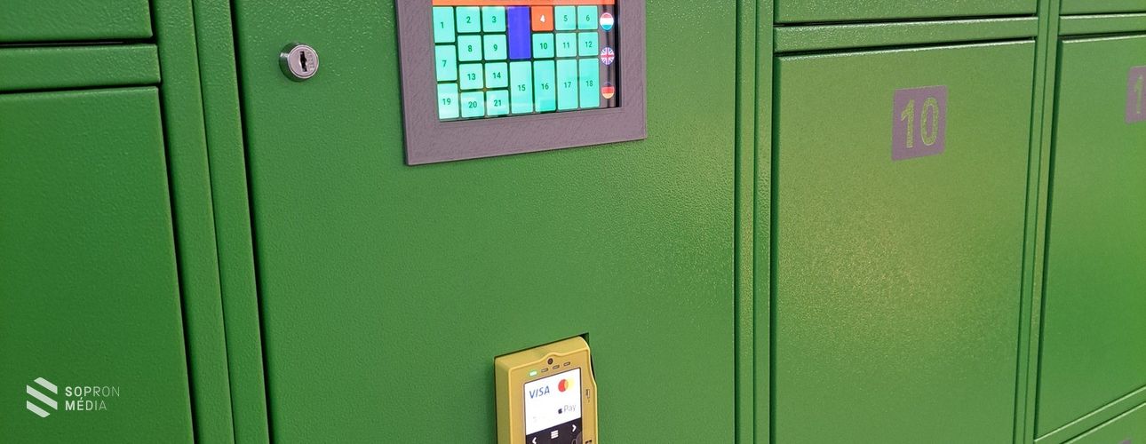 Poggyászautomatákat létesítettek a soproni vasútállomáson