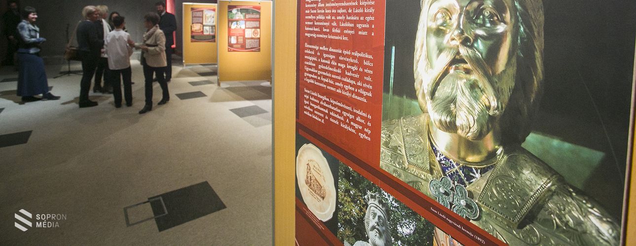 Megnyílt a Szent László-év vándorkiállítás Sopronban!