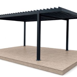 Aluminium-Bioklimatik-Pergola (3x5 m) schwarz 557.290 Ft