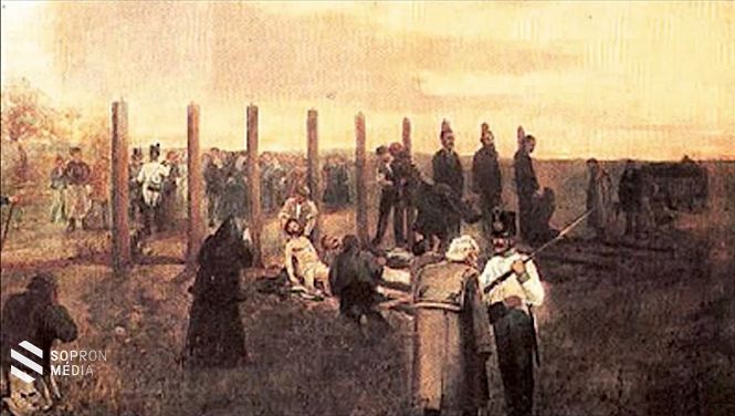 A vértanúk levétele a bitófákról (festmény) 