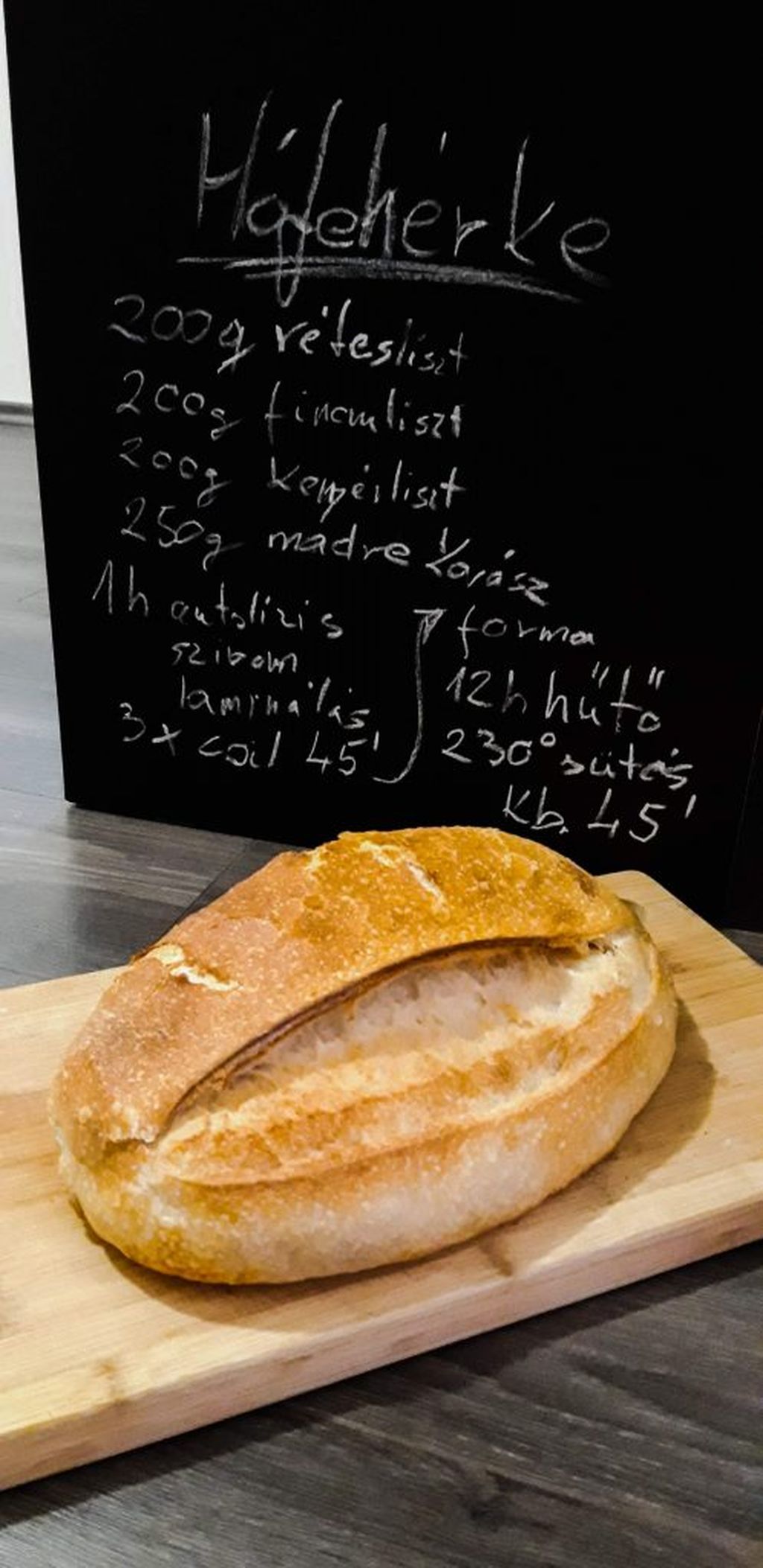 Kovászos fehérkenyér