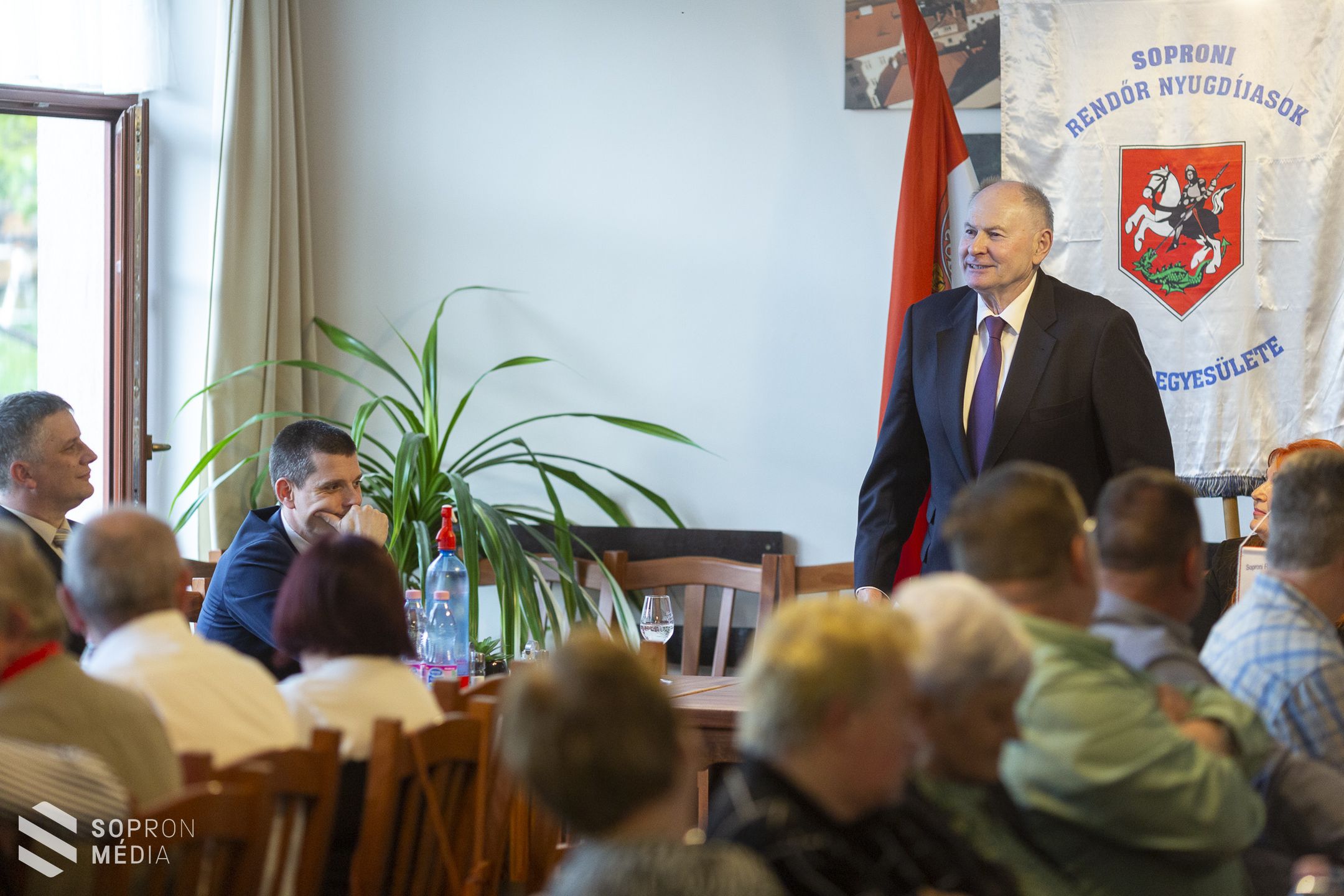 A Soproni Rendőr Nyugdíjasok Baráti  Egyesületének éves közgyűlését tartották