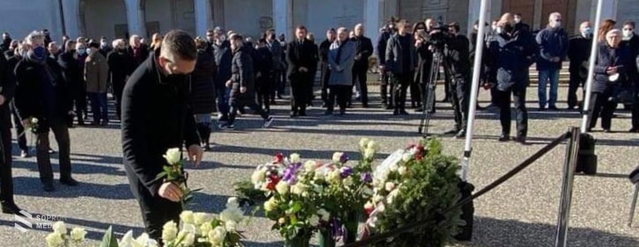 Végső búcsút vettek Csollány Szilvesztertől
