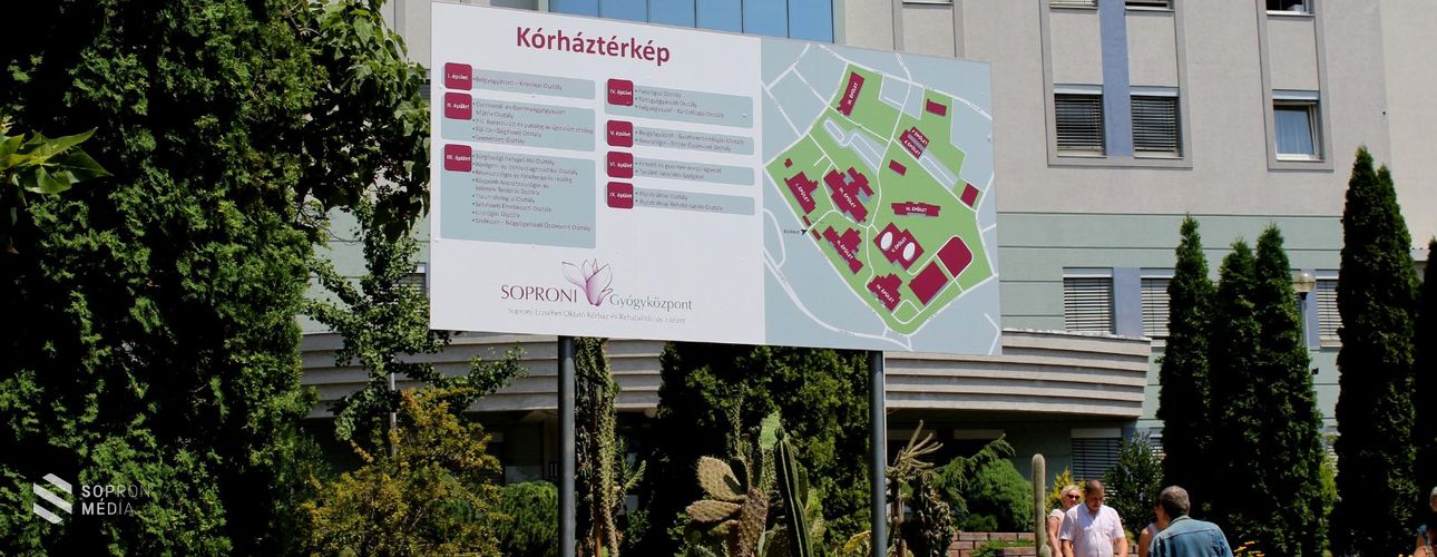 Részleges látogatási tilalom a Soproni Gyógyközpontban
