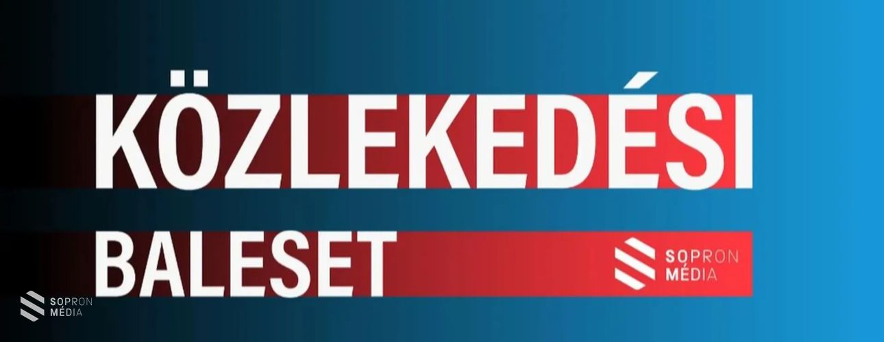 Utoléréses baleset történt Kópházán