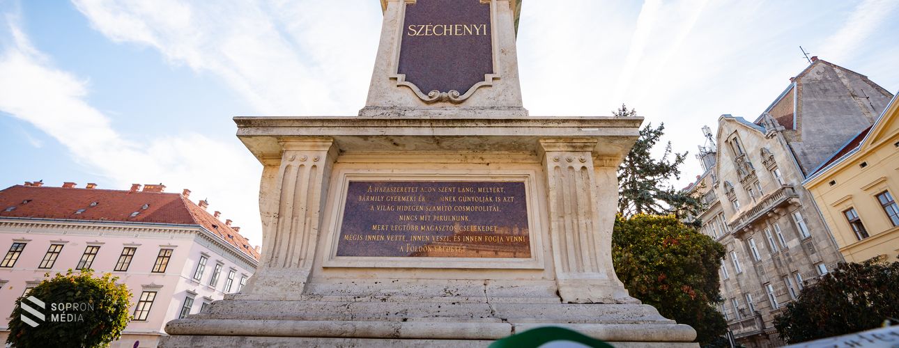 Széchenyi Istvánra emlékeztek Sopronban
