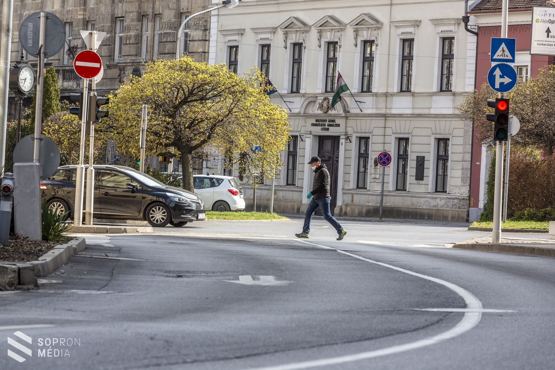 Szinte üresek voltak ma az utcák Sopronban! - Galéria
