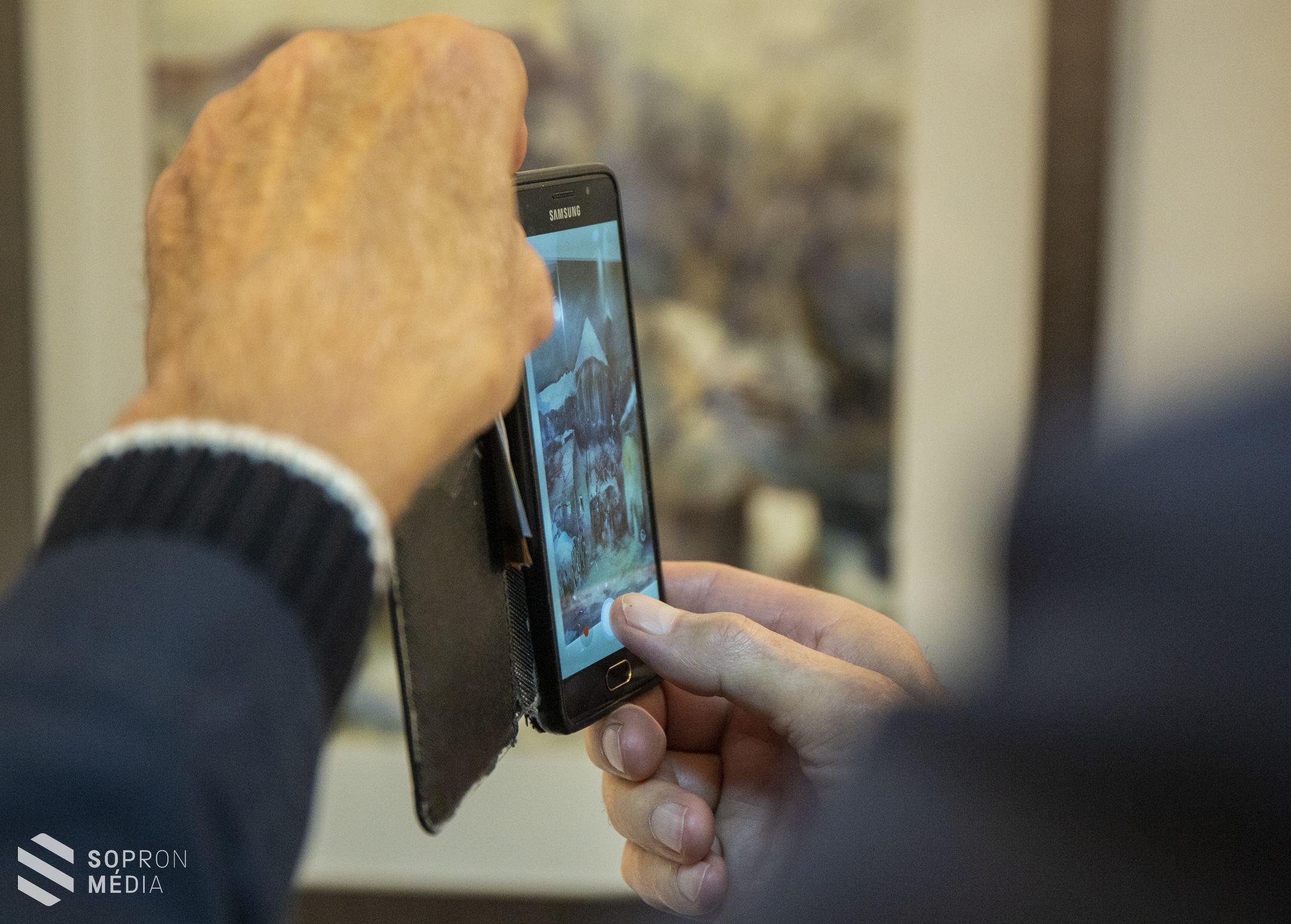 Bánfalva – Megnyílt Gáspárdy Tibor festőművész kiállítása