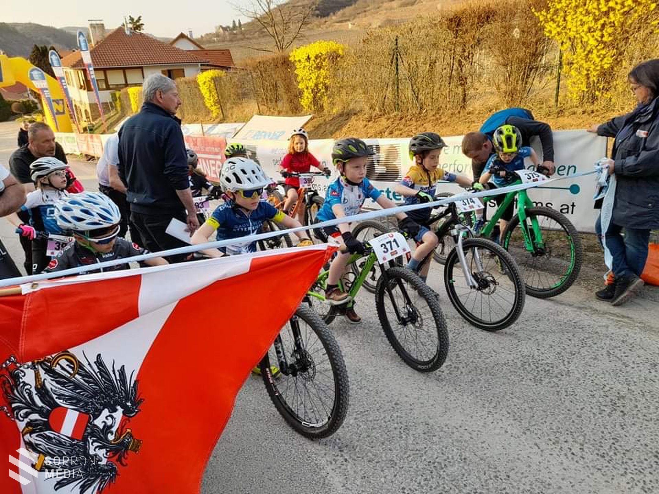Soproni dobogós helyezések  Ausztria legnagyobb mountain bike versenyén