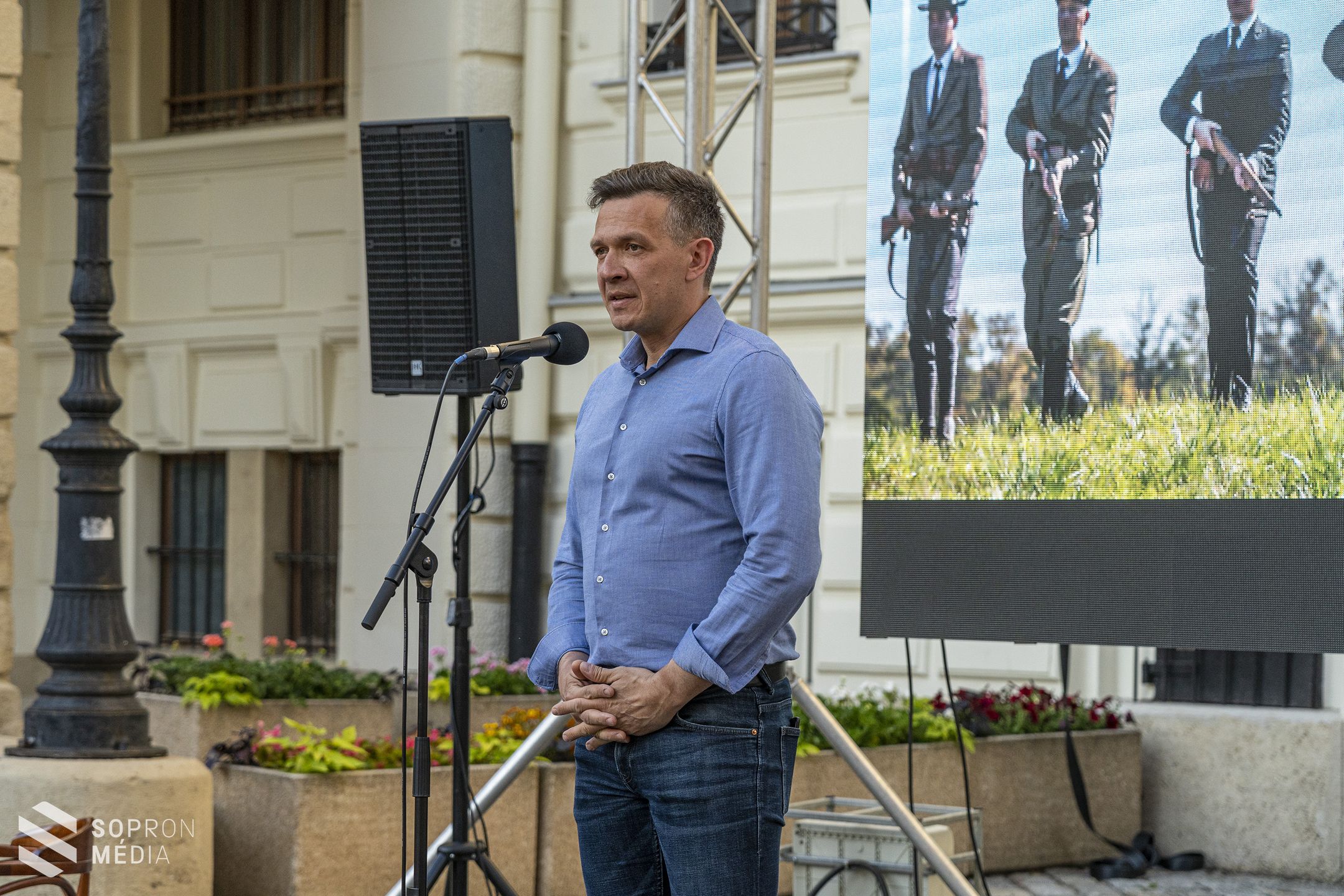 Akik a hazára voksoltak – szabadtéri filmvetítés volt Sopronban