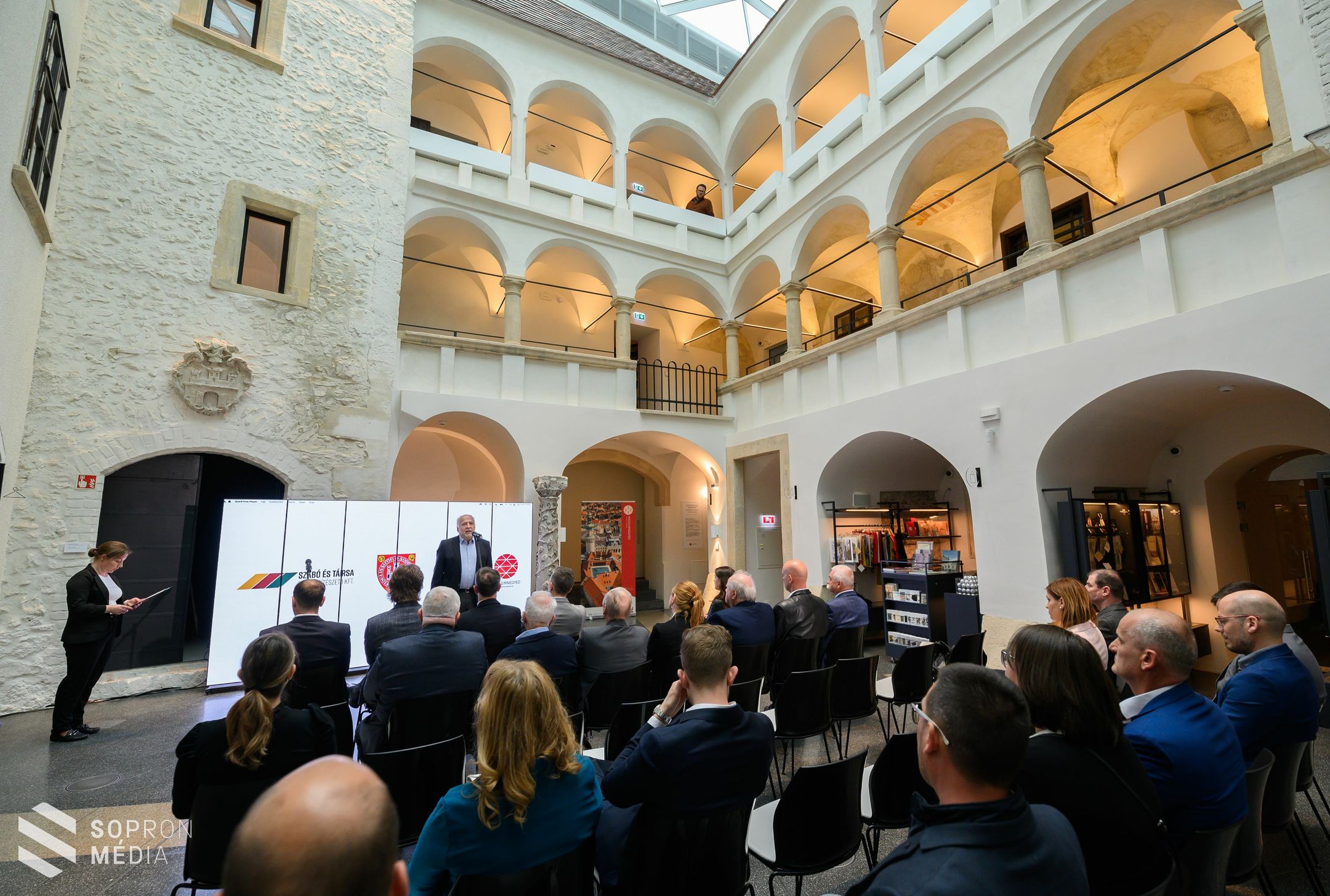 Rangos elismerés - Építőipari nívódíjban részesült a soproni múzeumnegyed