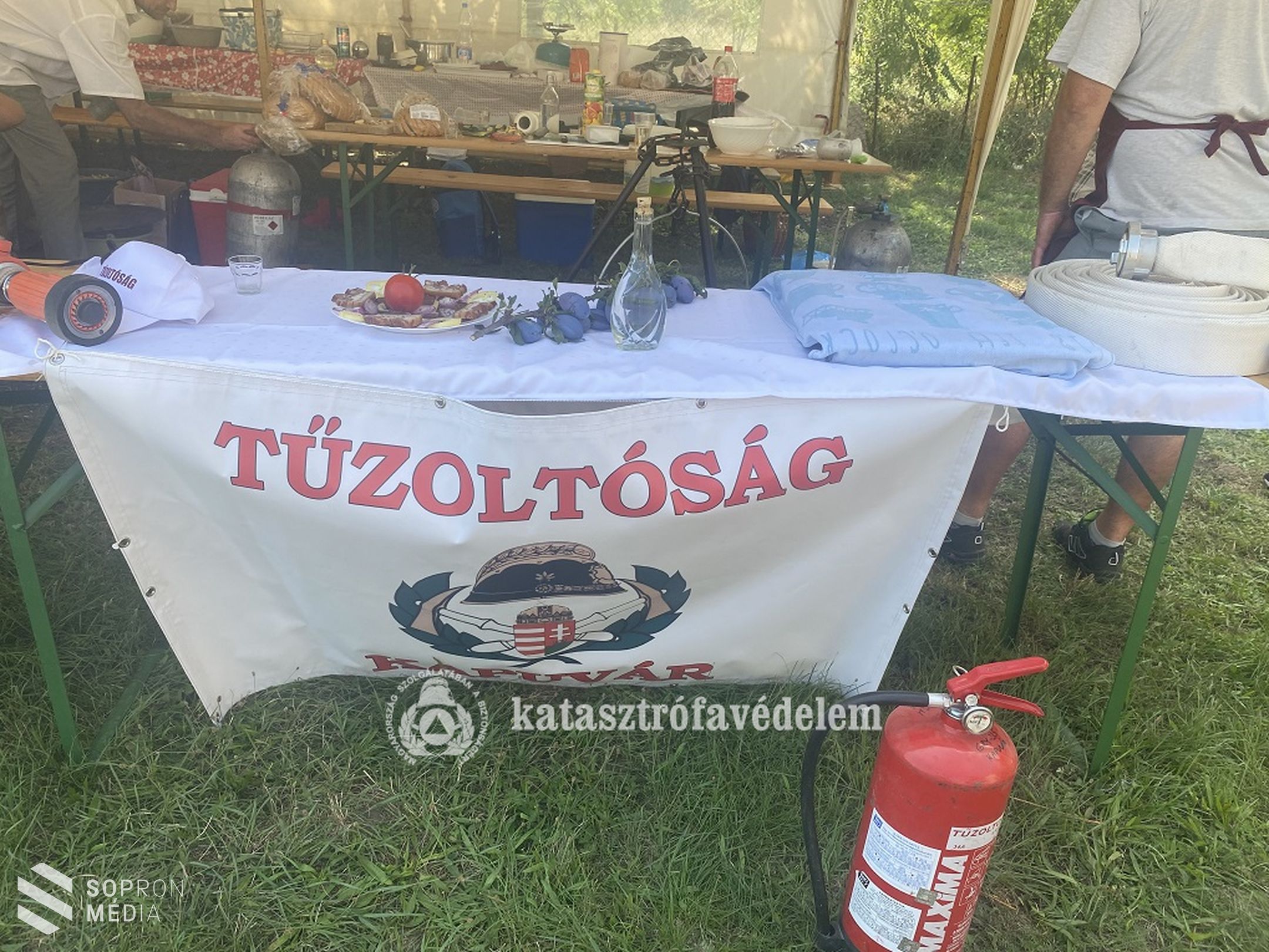 Jól főznek a kapuvári tűzoltók
