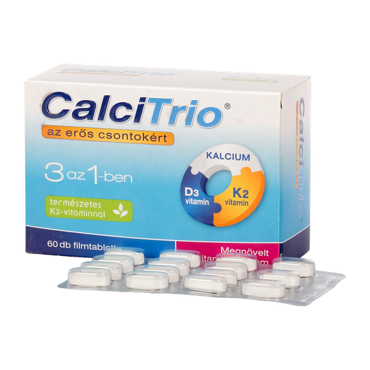 Calcitrio Kalcium K2 D3 filmtabletta (60x)