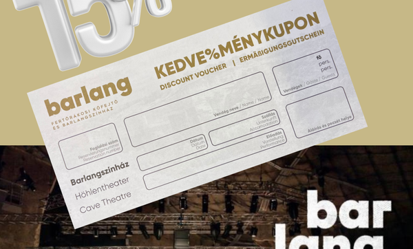 15% kedvezmény Szállóvendégeinknek