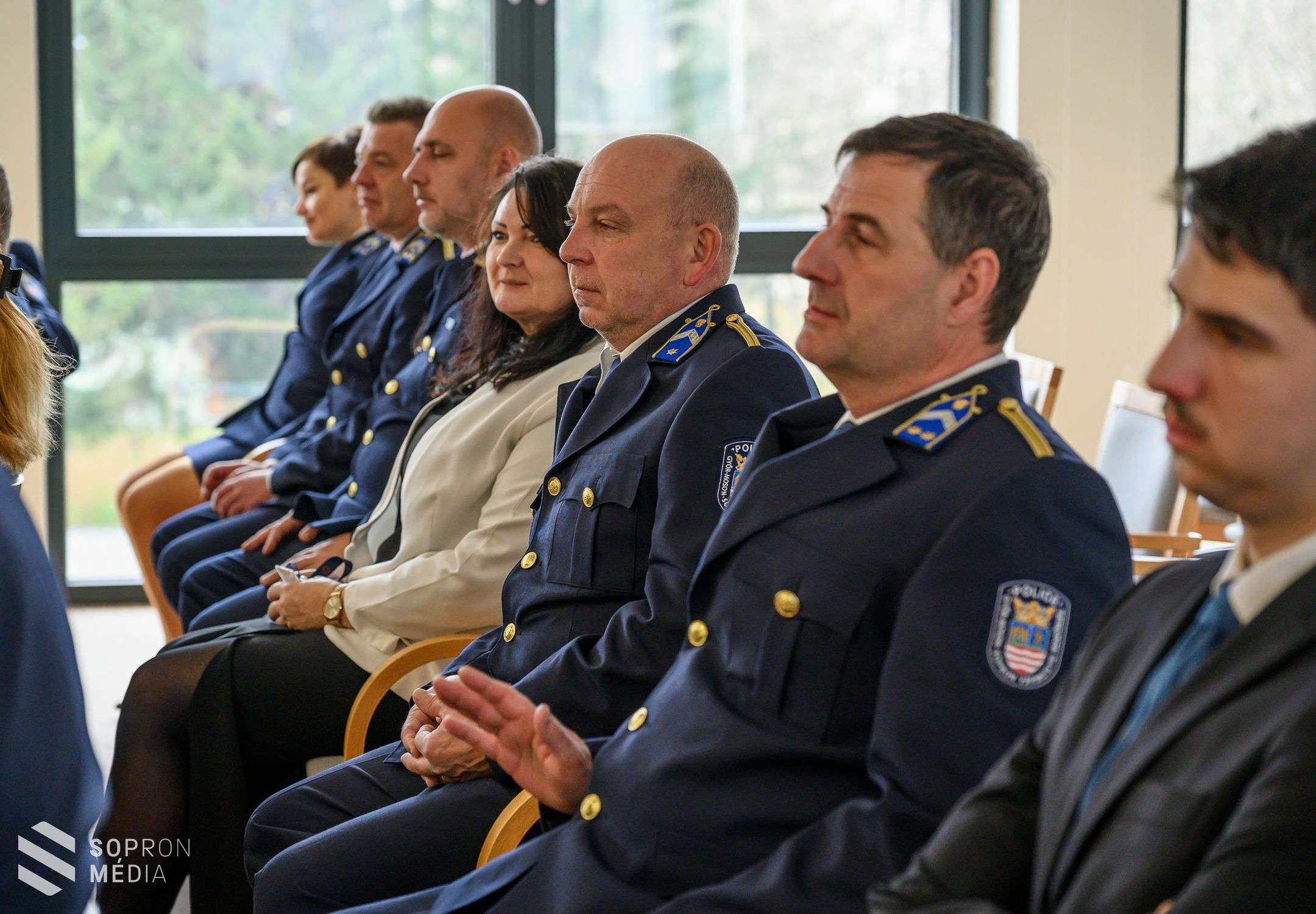 A Soproni Rendőrkapitányság munkatársait díjazták