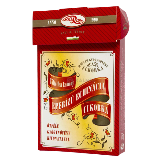 Bíborszínű kasvirág cukor eper (75g)