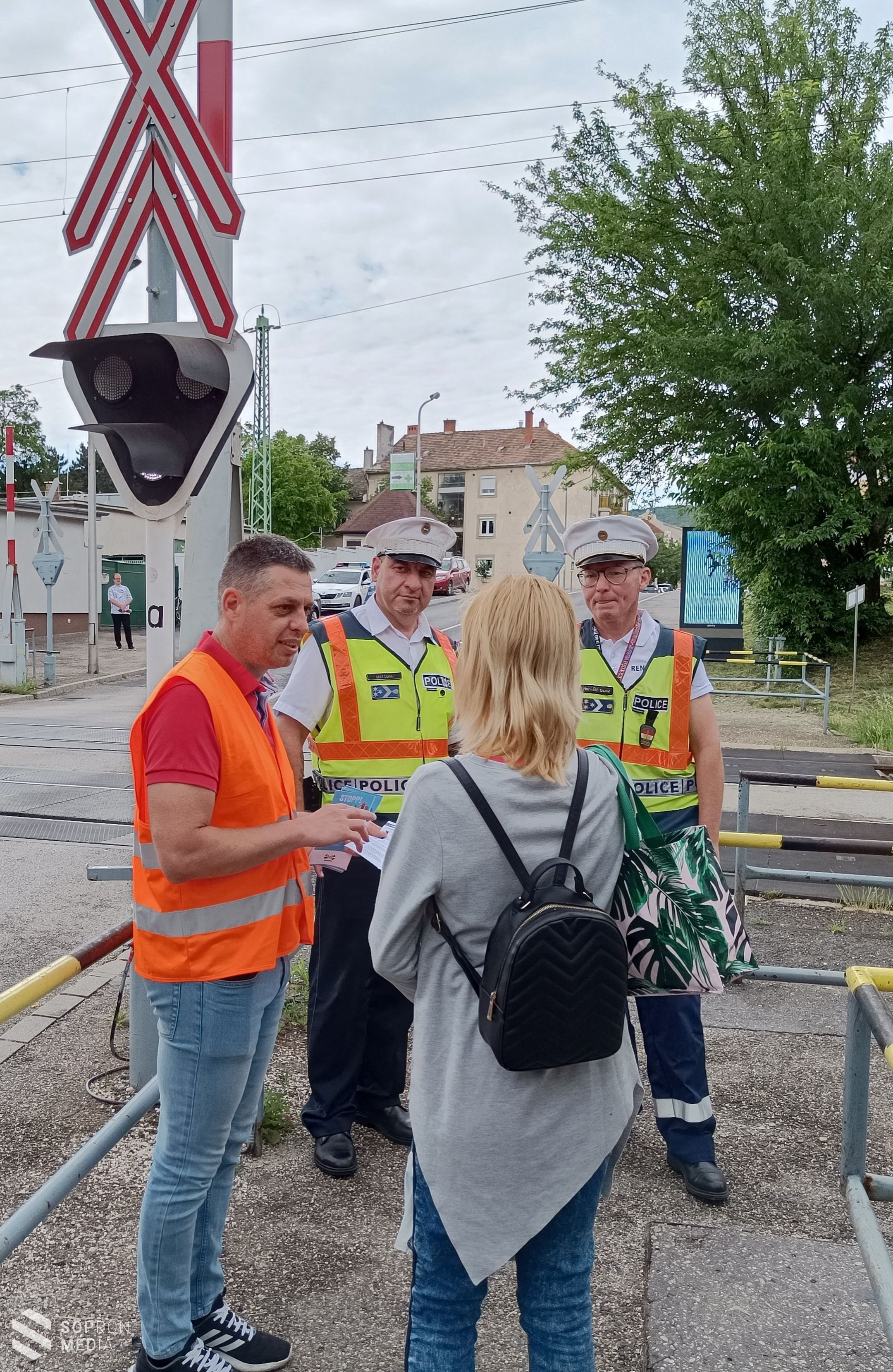 A GYSEV Zrt. idén is csatlakozott „Nemzetközi Útátjáró Biztonsági Nap” rendezvényéhez