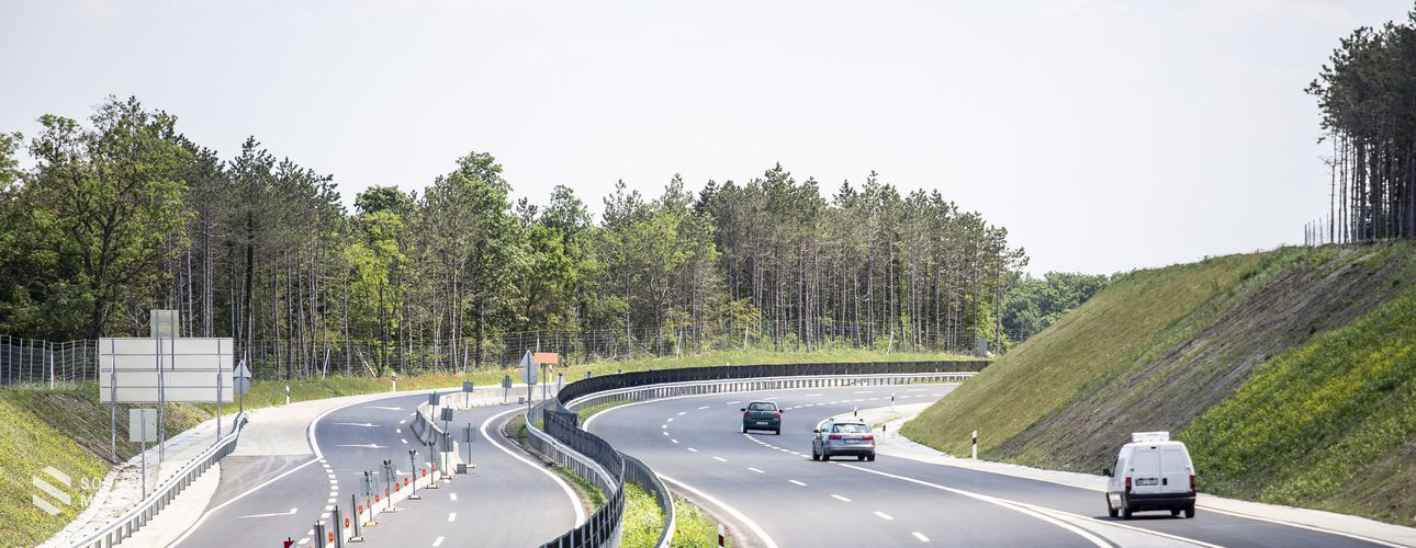 Átadták a forgalomnak az M85-ös Sopron Kelet – Balf csomópont közötti szakaszát